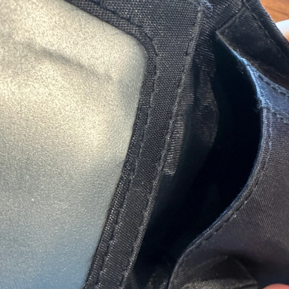 Black Wallet with Flames